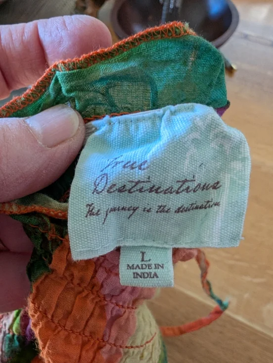 True Destination Sundress,L - Picture 4 of 6